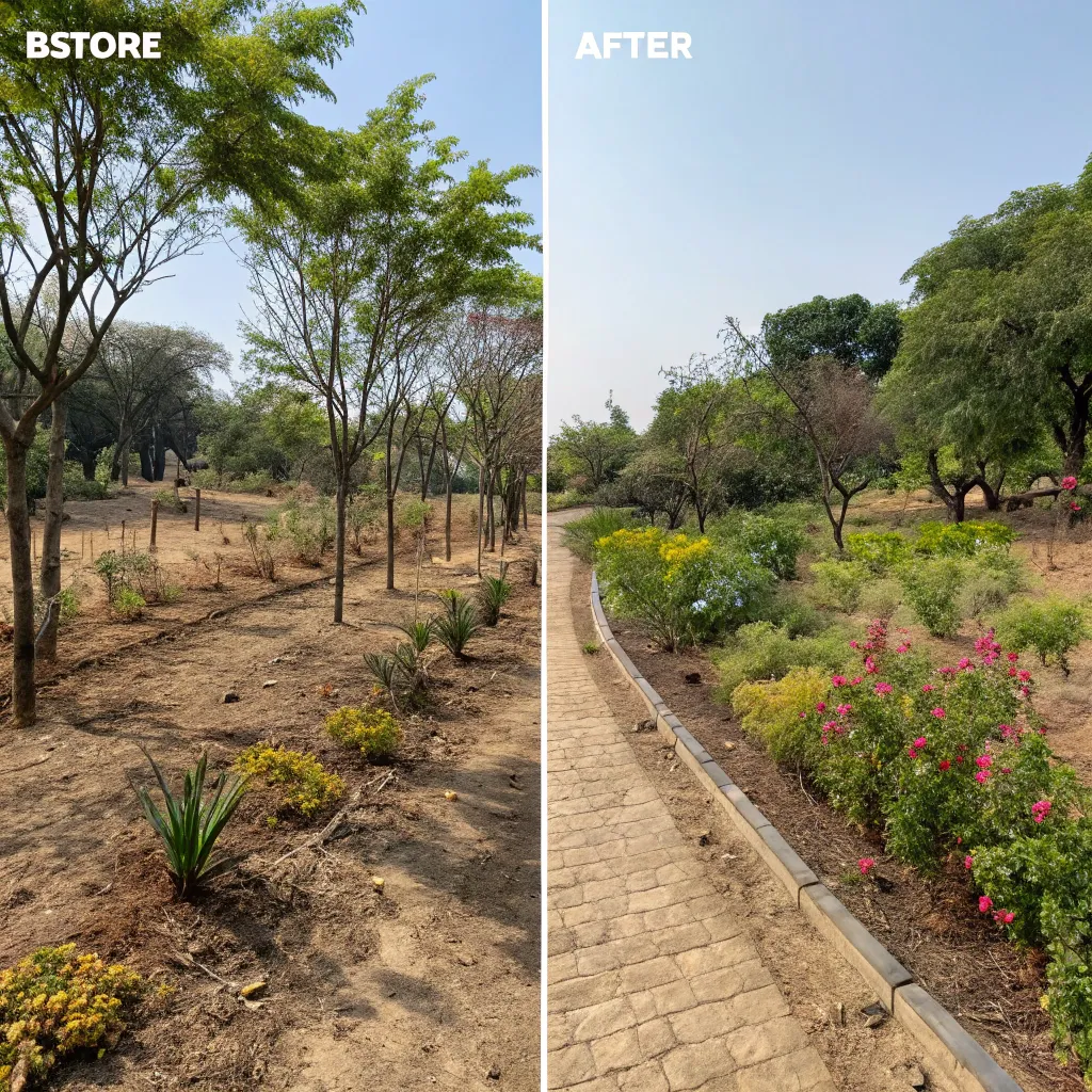 Greenery transformation journey