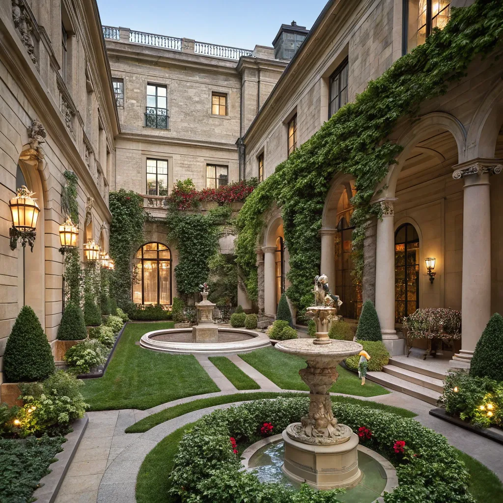 Luxury Courtyard View